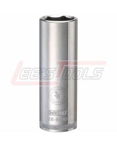 DEWALT DWMT88949OSP DWMT 6PT 1/2'' DR DP SKT 3/4'' SAE