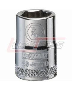 DEWALT DWMT88977OSP DWMT 6PT 3/8'' DR SKT 7/16'' SAE