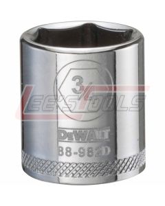 DEWALT DWMT88982OSP DWMT 6PT 3/8'' DR SKT 3/4'' SAE