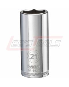DEWALT DWMT96370OSP DWMT 6PT 1/2'' DR DP SKT 24 MM