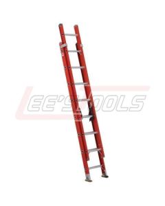 LOUISVILLE FE3216 FIBERGLASS EXT. LADDER, T1A, 300 LB, 16' 2PC - Fiberglass - Extension Ladder