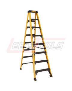 DEWALT LADDER DXL3810-08 DeWalt 8' FG Step 500lb Rated - Fiberglass - Stepladder
