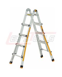 DEWALT LADDER DXL2090-13 DeWalt DXL2090-13 Aluminum Multi-Purpose Step Ladder, 13 Feet