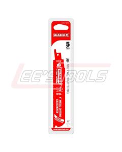 FREUD DS0614BF5 DIABLO Steel Demon 6" 14/18 TPI (Full Body) 5 Pack