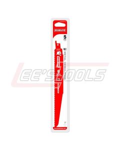 FREUD DS0908BFD5 DIABLO Steel Demon 9" 8/10 TPI (Full Body) 5 Pack