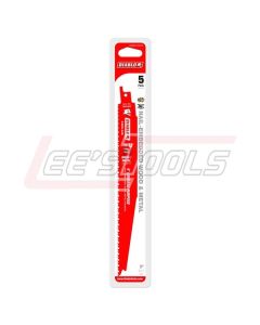 FREUD DS0914BGP5 DIABLO Demo Demon 9" 8/14 TPI (Full Body) 5 Pack