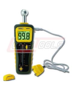 GENERAL TOOLS MMD950 Pin/Pinless Deep Sensing Moisture Meter With Spherical Sensor And Remote Probe