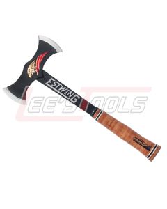 ESTWING EDBA Black Eagle Leather Grip Double Bit Axe