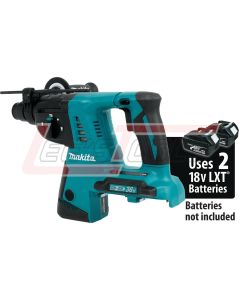 MAKITA XRH05Z 18V X2 LXT® Lithium-Ion (36V) Cordless 1" Rotary Hammer, accepts SDS-PLUS bits (Tool only)