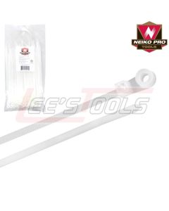 NEIKO TOOLS 51144B TIE CABLE 8" NAT SCREW MOUNT U
