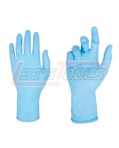 NEIKO TOOLS ASNM50010 Nitrile Disposable Glove - Blue medium
