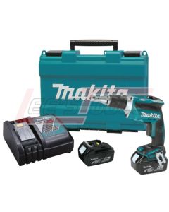 MAKITA XSF03M 18V LXT® Lithium-Ion Brushless Cordless Drywall Screwdriver Kit, var. spd., L.E.D. Light, bag (4.0 A
