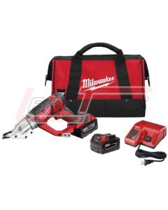 MILWAUKEE 2635-22 M18 CORDLESS 18 GAUGE DOUBLE CUT SHEAR KIT