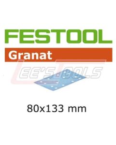 FESTOOL 497119 Abr Granat 80X133 P80 50X