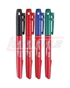 MILWAUKEE 48-22-3106 4PK FINE POINT COLOR MARKERS