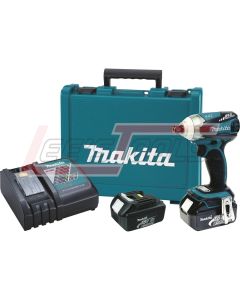 MAKITA XDT01 18V LXT® Lithium-Ion Brushless Cordless 3-speed Impact Driver Kit, var. spd., rev., L.E.D. Light, ca