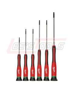 MILWAUKEE 48-22-2610 6PC PRECISION TORX SCREWDRIVER SET