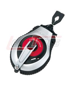 TAJIMA CR401S Chalk-Rite® Dura 1 mm chalk snap line with Integrated Handle Release - Blister-Card