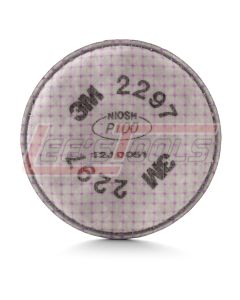 3M 2297 Advanced Particulate Filter 2297, P100 Respiratory Protection, with Nuisance Level Organic Vapor Rel