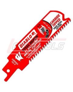 FREUD DS0408CF 4 in. x 8 Teeth per in. Steel Demon Carbide Tipped Metal Cutting Reciprocating Blade