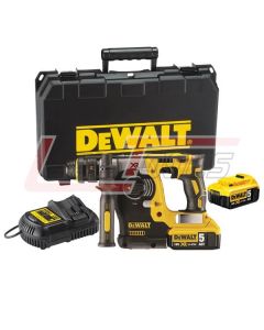 DEWALT DCH273P2 20v MAX SDS Plus Rotary Hammer w/5ah Battery Brushless