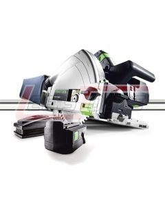 FESTOOL 561702 TSC 55 REB 18V 5.2 Ah Cordless Lithium-Ion Plunge Cut Track Saw Set w/55" track