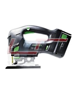 FESTOOL 561753 PSBC 420 EB Carvex 18V 5.2 Ah Cordless Lithium-Ion D-Handle Jigsaw Plus