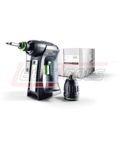 FESTOOL 564615 C18 18V 5.2 Ah Cordless Lithium-Ion Drill Plus