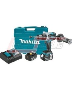 MAKITA XPH07MB 18V LXT® Lithium-Ion Brushless Cordless 1/2" Hammer Driver-Drill Kit, 2-speed, var. speed., L.E.D. L