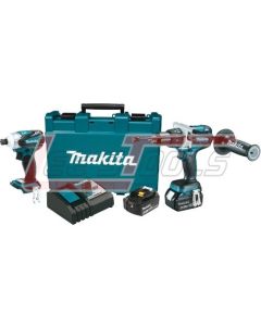 MAKITA XT252MB 18V LXT® Lithium-Ion Brushless Cordless 2 Pc. Combo Kit XPH07, XDT01, bag (4.0Ah)