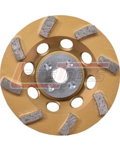 MAKITA A-96403 4-1/2" Anti-Vibration Diamond Cup Wheel, 8 Segment Turbo