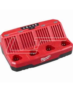 MILWAUKEE 48-59-1204 M12™  FOUR BAY SEQUENTIAL CHARGER