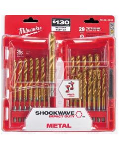 MILWAUKEE 48-89-4632 KIT 29 PC TIN SHOCKWAVE