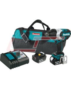 MAKITA XWT07M 18V LXT® Lithium-Ion Brushless Cordless High Torque 3/4" Sq. Drive Impact Wrench w/ Friction Ring An