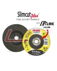 PEARL ABRASIVE DCWPL06A 6 x .045 x 5/8"-11 ALUMINUM OXIDE SLIMCUT™ PLUS TYPE 27 CONTAMINANT FREE - THIN CUT-OFF WHEELS