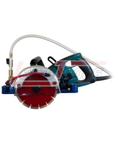 OMEGA DIAMOND 948-421 BLUE RIPPER JR. WITH MAKITA 8" BLADE, 25' ELECTRICAL CORD W/GFI, 10' HOSE KIT & "NO RAILS"