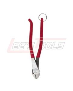 KLEIN D248-9STT Diagonal Cutting Pliers, Rebar Work w/Tether Ring