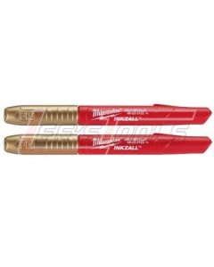 MILWAUKEE 48-22-3122 2PK INKZALL™ Gold Fine Point Markers