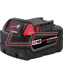 MILWAUKEE 48-11-1860 M18™ REDLITHIUM™ XC6.0 Extended Capacity Battery Pack