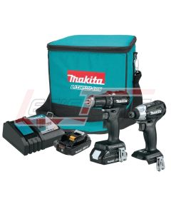 MAKITA CX200RB 18V LXT® Lithium-Ion Sub-Compact Brushless Cordless 2-Pc. Combo Kit (2.0Ah)