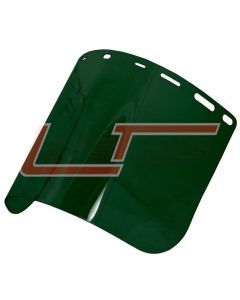 ERB SAFETY 15193 8168 - 9” x 15.5” x .040 PC Green IR Shade 5 Shield
