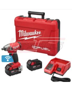MILWAUKEE 2759-22 M18 FUEL(tm) 1/2" Compact Impact Wrench w/ Pin Detent with ONE-KEY™ Kit