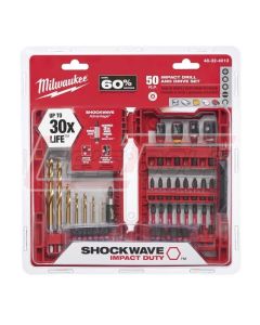 MILWAUKEE 48-32-4013 Shockwave Impact Duty Driver Bit Set (50-Piece)