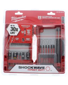 MILWAUKEE 48-32-4016 Shockwave Impact Duty Driver Bit Set (22-Peice)