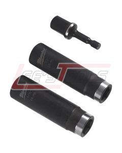 MILWAUKEE 49-66-4485 Shockwave Impact Duty 1/2" Socket Set (3-Pack)