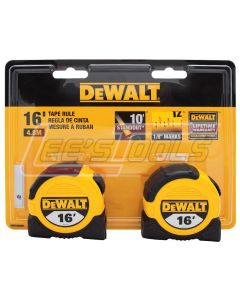 DEWALT DWHT80088L 2PK DW 16FT TAPES CC
