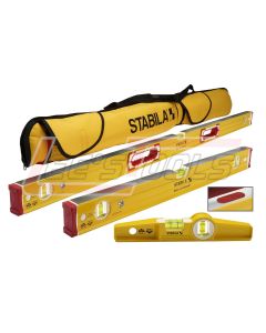 STABILA 48380 TYPE 96 M MAGNETIC 3 LEVEL SET & CASE