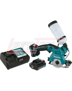 MAKITA CC02R1 12V max CXT™ Lithium-Ion Cordless 3-3/8" Tile/Glass Saw Kit, case (2.0Ah)