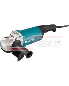 MAKITA GA7060 7" Angle Grinder, 15 AMP, 8,500 RPM, 5/8"-11, AC/DC, no lock-on, with lock-off