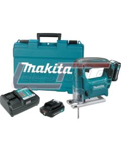MAKITA VJ04R1 12V max CXT™ Lithium-Ion Cordless Jig Saw Kit, var. spd., orbital, case (2.0Ah)